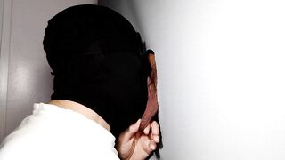 Latin he returns to Gloryhole to give me milk