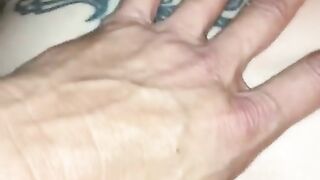 POV of him cumming on my Asshole, Creampie