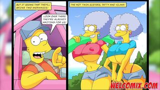 Orgy on the fishing trip