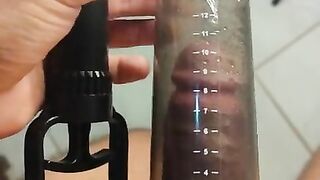 I have a date with a girl and I want to gain 4 centimeters, better penis pump technique