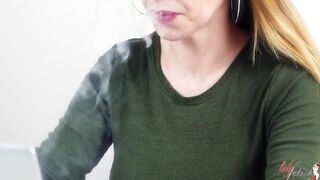 Working from home. Nobody complains here about my habits (in fact, they love it ????)