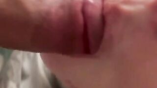 fucked mouth and cum in mouth