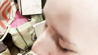 Wife wants cum all over her face