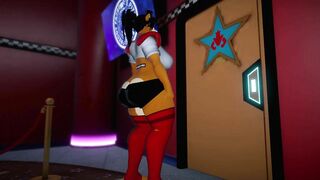 Naughty night guard snuck into Glamrock's Headquarters