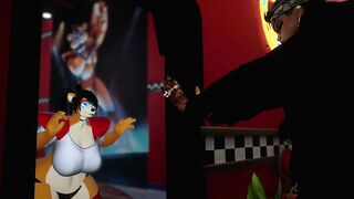 Naughty night guard snuck into Glamrock's Headquarters