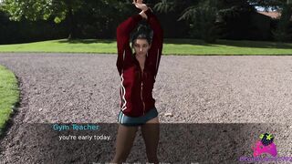 Slave U E8 - I clean with my Mouth the Dildo that my Teacher shoved in my Ass yesterday