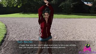 Slave U E8 - I clean with my Mouth the Dildo that my Teacher shoved in my Ass yesterday