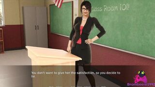 Slave U E8 - I clean with my Mouth the Dildo that my Teacher shoved in my Ass yesterday