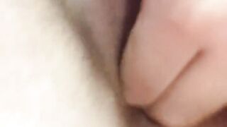 I masturbate my vagina with my fingers until I have a strong orgasm