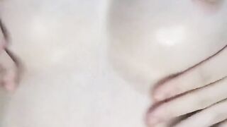 a good girl shakes her big little boobs with her clamps :)