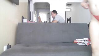 I really wanted to and asked my boyfriend to fuck me, but he was busy at work, so I took my dildo an