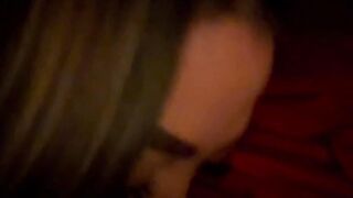 Asian model from Tinder sucks me up in the car