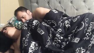 I fuck my fat sister-in-law's pussy in my room