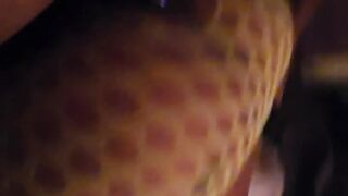 Anal! Petite Blonde has butt plug in while getting that bbc