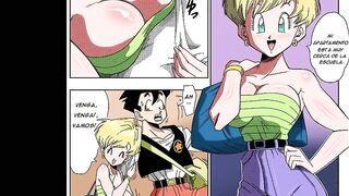 Gohan Fucks Busty Blonde