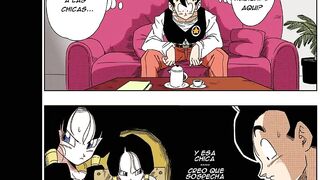 Gohan Fucks Busty Blonde