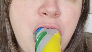 nothing like having something hard to practice on that also tastes super yummy...