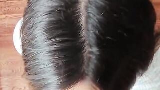 Horny Hungry Teacher in leggings sucks the dick of a food delivery guy