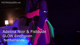 UV-Light Fisting in Dutch Design Hotel - extreme sloppy fisting