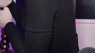 Smoke Fetish - Goddess D smokes and ignores you while you stroke your cock