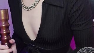 Smoke Fetish - Goddess D smokes and ignores you while you stroke your cock