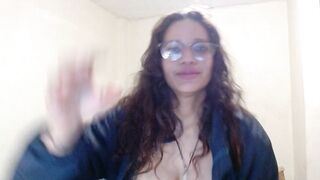 Michelle spreads her pink pussy for her hottest follower to see