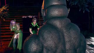 Female knight lose to monster ork episode.60 preview