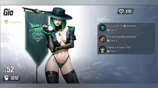 Lust Goddess Game - Commander Gia Nude