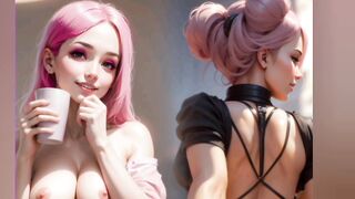 Lust Goddess Game - Rose Scene Art