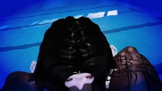 Cat girl loves sucking you off