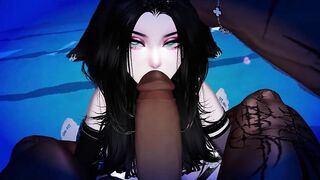 Cat girl loves sucking you off