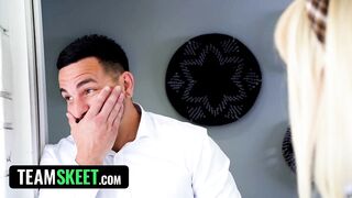 TeamSkeet - Cute Blonde Babysitter Katee V Teaser