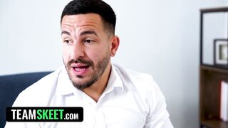 TeamSkeet - Cute Blonde Babysitter Katee V Teaser