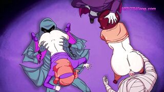 [4K] Mystery Bang ▪ Velma & Daphne Group Sex Parody 2024