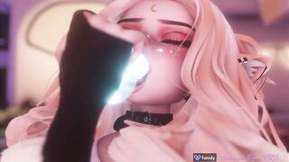 Glowing Dildo Toy! Sucking and Fucking Myself With it!