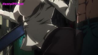 Makima ( Animation ) Fuck Tits * Huge Cum * // UNCENSORED