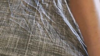 Rubbing myself in my favorite romper