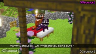 Poppy PlayTime Hentai Mincraft - Mommy Long Legs Join CatNap and Dogday sex EP.02