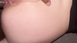 BBC fucks chubby white girl - breeding, rough, raw, cuckold