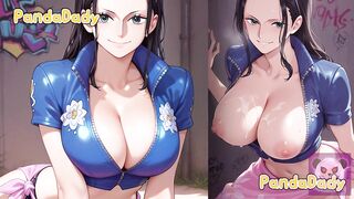 One Piece Hentai - Nico Robin Super Big Tits
