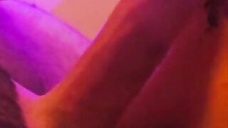 Pre-game deepthroat , she loves gagging on this cock