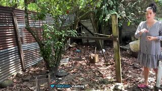 The Compadre Arrives From the Farm Very Hot Because...