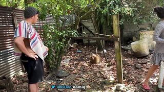 The Compadre Arrives From the Farm Very Hot Because...