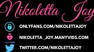 Very Big Dildo Destroys Nicoletta's Ass