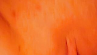 Amateur couple orgasm and creampie