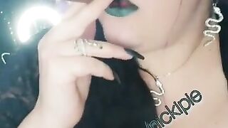 Nicki Pie  smoking masturbation compilation
