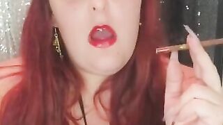 Nicki Pie Smoking Masturbation