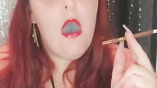 Nicki Pie Smoking Masturbation